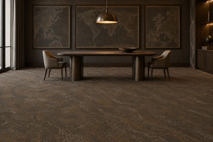 ligea visualisation of a library with the design Cove from THE QUIET, Original colourway colourway